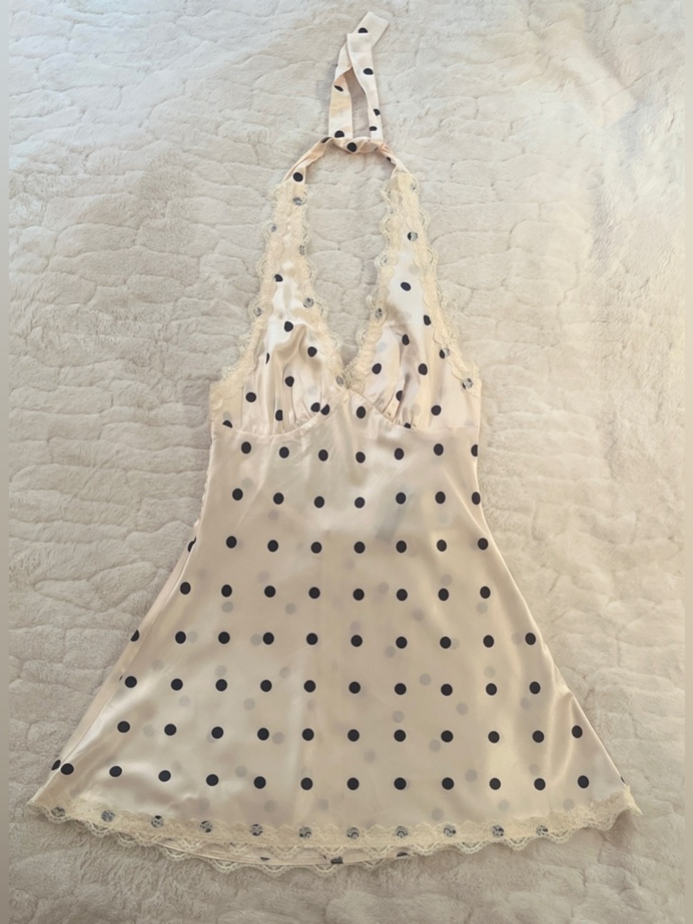 LIONESS Stars Align Mini
Dress Cream Polka size M - Picture 3 of 7